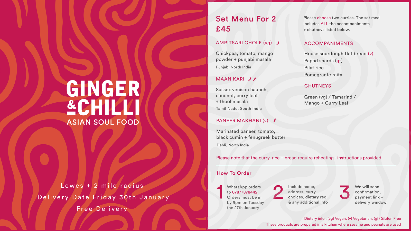 Ginger and Chilli | Instagram, Facebook | Linktree
